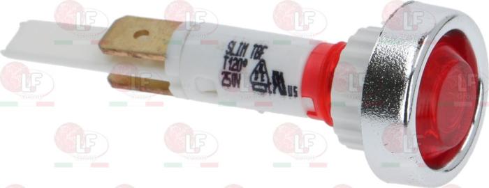 Індикатор (червоний) d10мм 230В