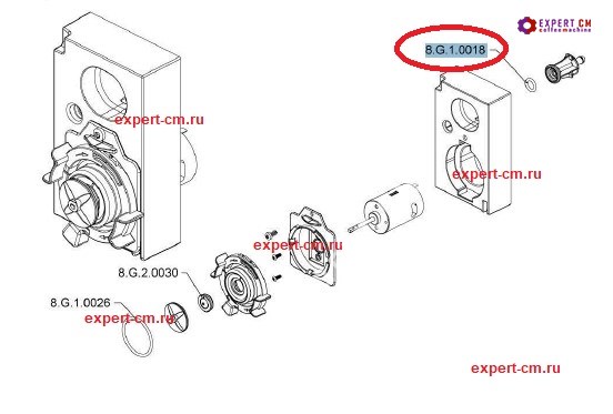 Ущільнювач Dr.Coffee / Liberty's O-ring d9.5мм х 2.65мм