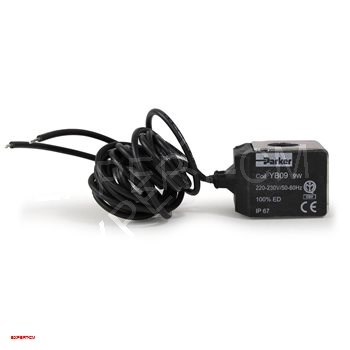 Котушка соленоїдного клапана PARKER YB09 220-240В, 9Вт, d14мм (кабель)