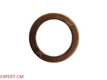 Ущільнювач плоский (мідь) dd 19x13, 5x1, 5мм