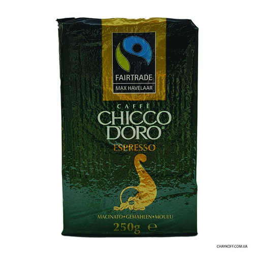 Кава Chicco d'Oro Espresso Max Havelaar мелена 250 г