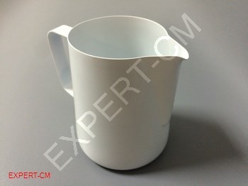 Пітчер для молока 0.6л Білий PTFE покриття