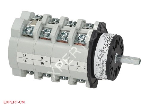Перемикач пакетний ASTORIA CMA/WEGA/MCE (1-0-2) 3х поз. 32А
