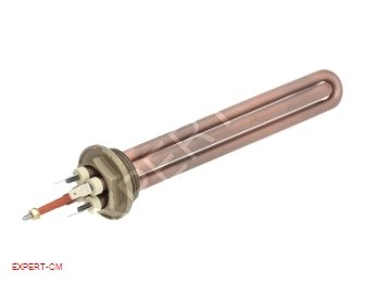 ТЕН Grimac 3300Вт 230В 2х контури, 1 1/4", L230мм