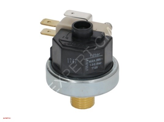 Пресостат LEFOO 16А, d38мм 1/4", 0,5-2,5 бар