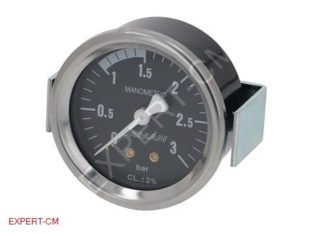 Манометр BEZZERA d60мм 0-3бар 1/4"