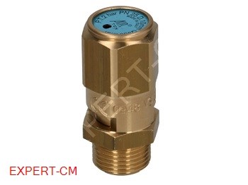 Клапан запобіжний бойлера 2бар, 3/8"