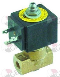 Солен.клапан PARKER 230В, 3х поз., 1/8" (латунь)
