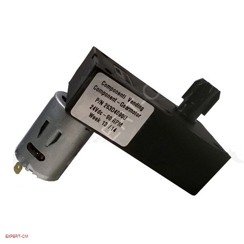 Мотор редуктор видачі порошків 24Vdc - 90 RPM