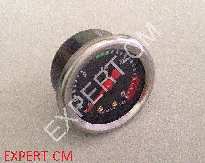 Манометр Ø50мм 0-15 bar 1/8"