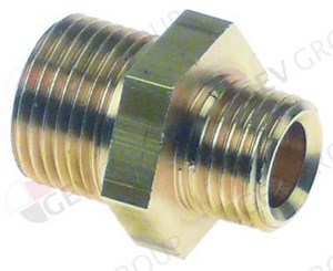 Фітинг прямий 1/4"-3/8" (латунь)