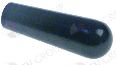 Ручка крана пара/вода (чорний) М8 d20мм, L58,5мм