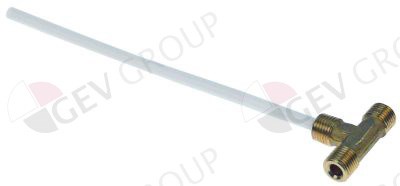 Інжектор теплообмінника T-подібний d6 мм, L175 мм 1/4" зовн.-1/
