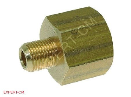 Фітинг-прямий (латунь) 1/8''M-3/8''F