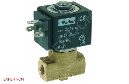 Соленоїдний клапан PARKER 230В 2х поз., 1/8"