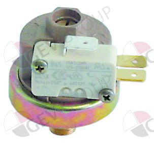 Прессостат d38мм, 1/8", 2-5бар, 250В 16А