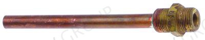 Інжектор теплообмінника ASTORIA CMA/WEGA (мідь) d10 мм, L125 мм 3/8" зовніш.-3/8"