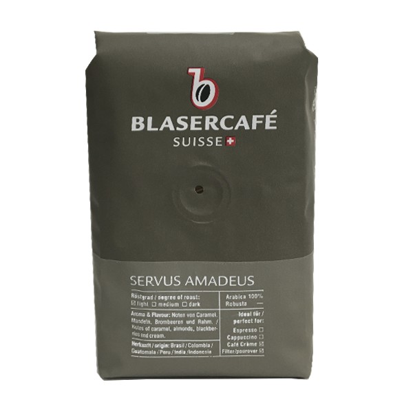 Кава Blasercafe Servus Amadeus у зернах 250г