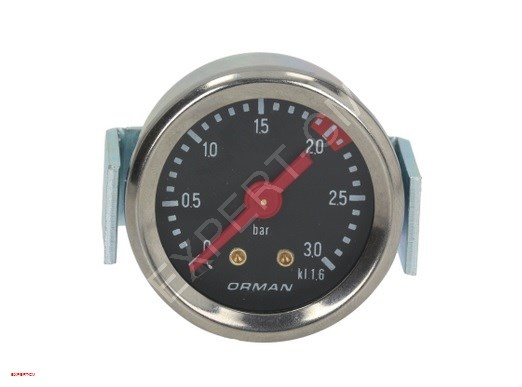 Манометр d44мм 1х шкала 0-3бар, 1/8"