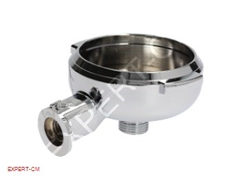 Чаша холдера d82,5мм 3/8", ручка М12х1.75 для BEZZERA/SANREMO