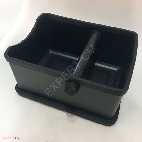 Нок-бокс (Knock Box) чорний пластик 240х170х120мм