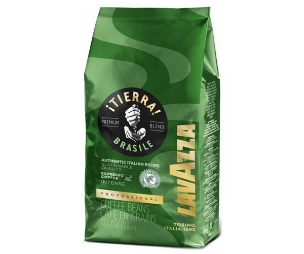 Lavazza Tierra Brasil Intense у зернах 1 кг