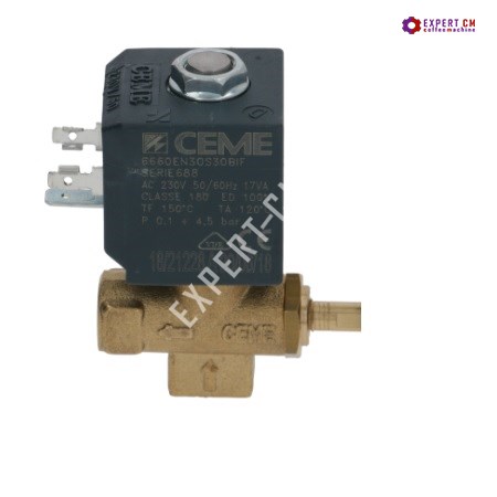 Соленоїдний клапан CEME 1/4" 230В 2х поз
