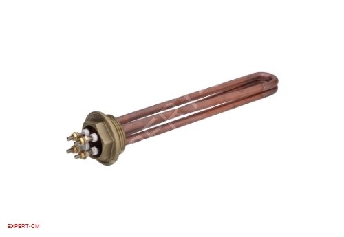 ТЕН для BRASILIA 2400Вт 230В 2 контур d1"1/4 1/4 L240мм