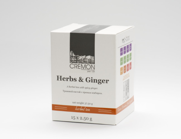 Чай CREMON HERBS & GINGER