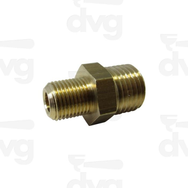 Фітинг прямий 1/8"M-1/4"M (латунь)