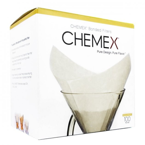 Фільтри CHEMEX 6/8/10 чашок 100 шт білі