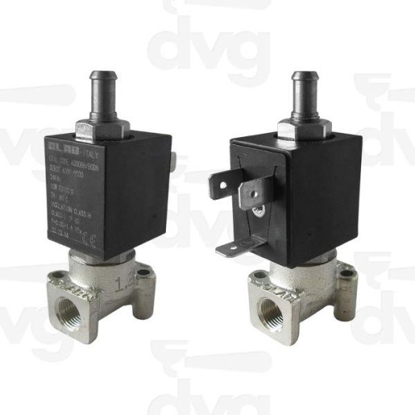 Електромагнітний клапан OLAB 3-х ходовий 1/8F 24VDC DN 1,2 10W